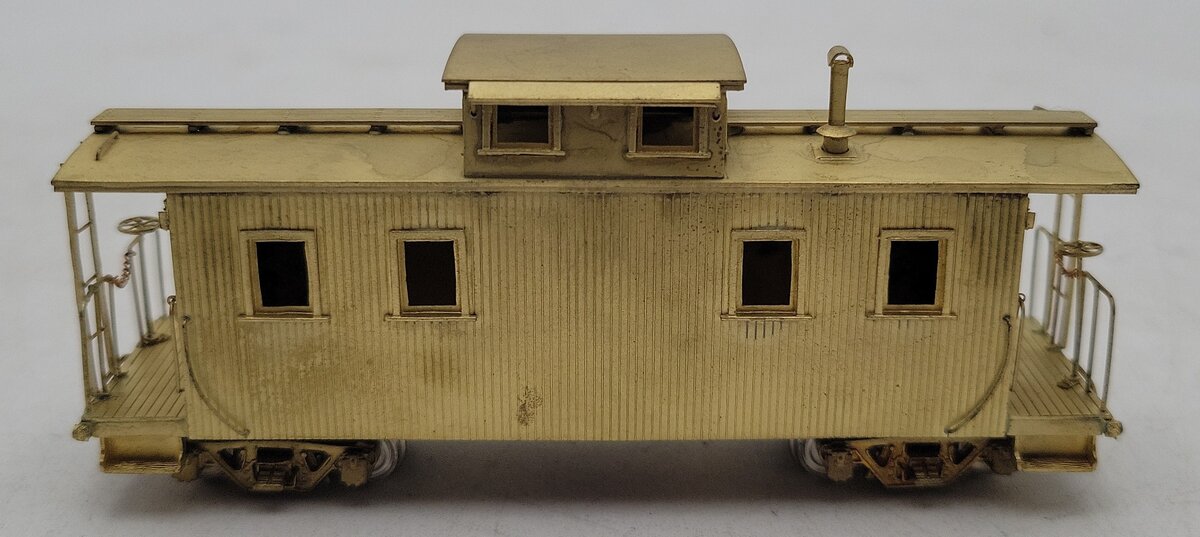 Peach Creek Shops 27/28 BRASS HOn3 East Broad Top Caboose EX/Box