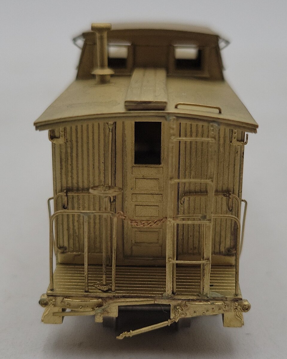 Peach Creek Shops 27/28 BRASS HOn3 East Broad Top Caboose EX/Box