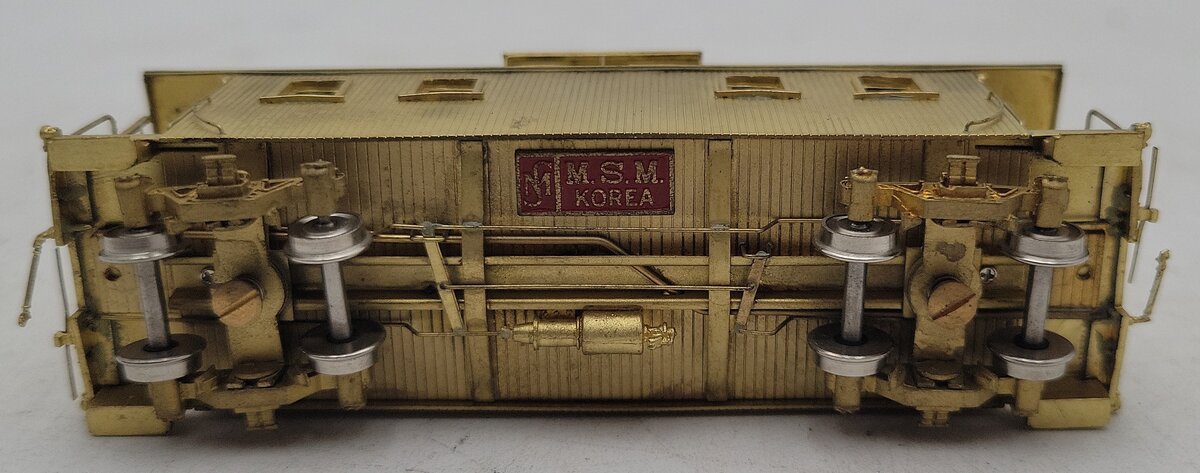 Peach Creek Shops 27/28 BRASS HOn3 East Broad Top Caboose EX/Box