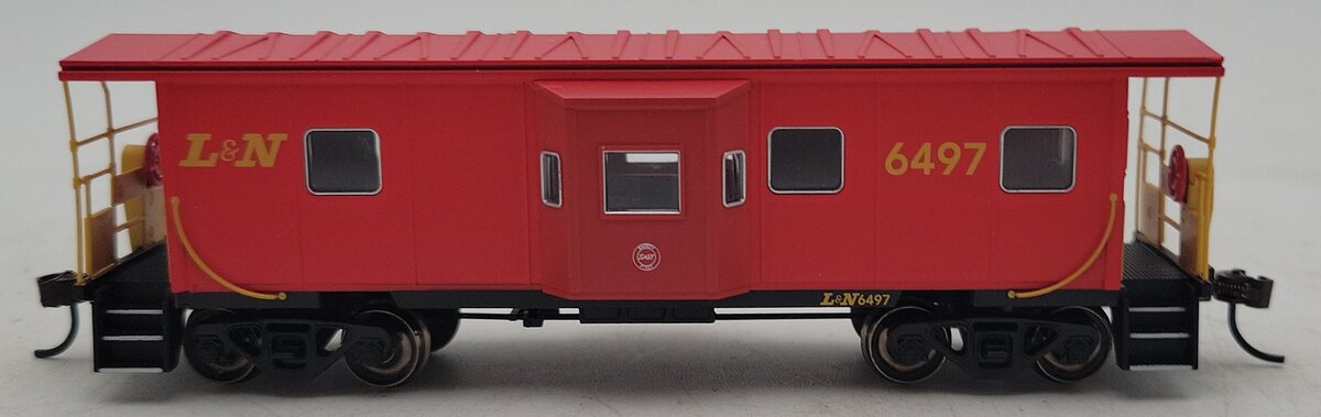 Bachmann 73209 HO Louisville and Nashville Bay-Window Caboose #6497 EX