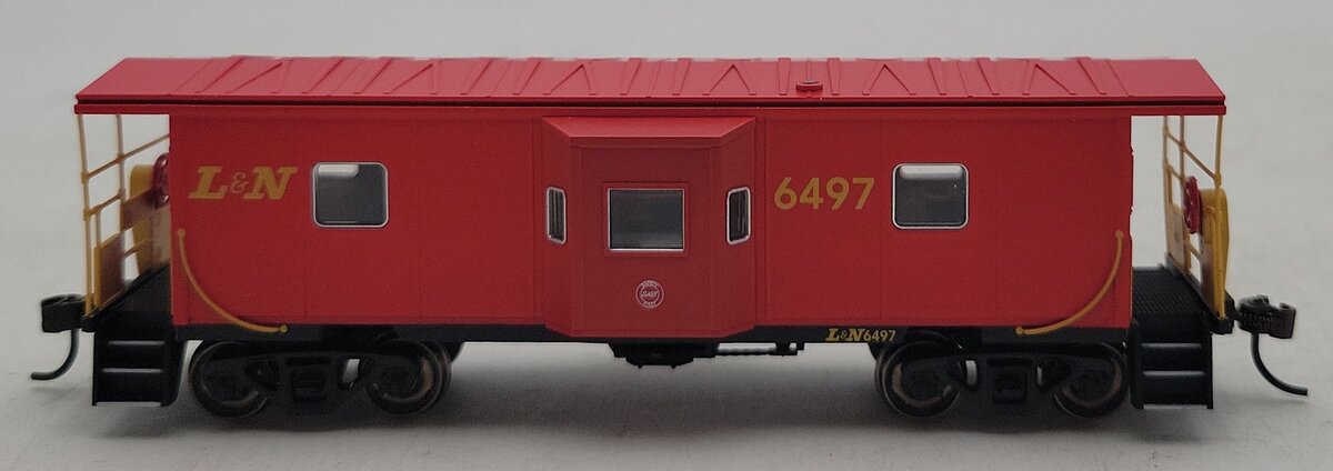 Bachmann 73209 HO Louisville and Nashville Bay-Window Caboose #6497 EX