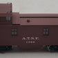 Walthers 932-7585 Santa Fe 1300 Series Wood-Sided Caboose #1396 EX