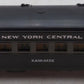Lionel 6-16020 O Gauge New York Central "Kankakee" Coach Passenger Car VG