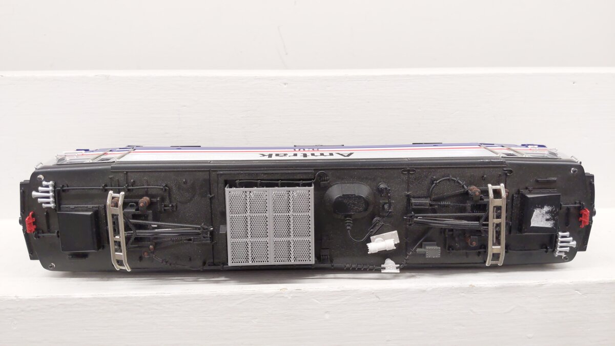 MTH 20-5505-1 Amtrak AEM-7 Electric Locomotive w/Proto-Sound 1.0 #938 EX/Box