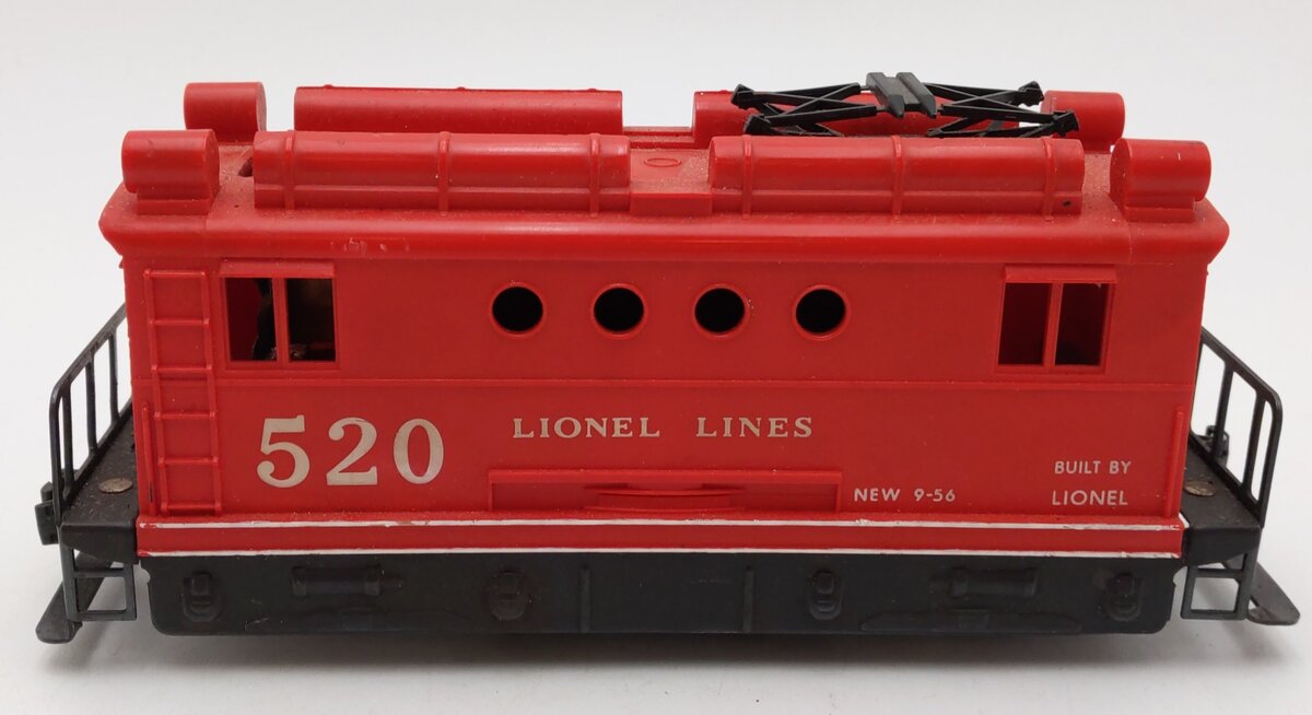 Lionel 520 Vintage O Postwar Powered Electric Box Cab Locomotive VG