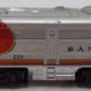 Lionel 220 Vintage O Santa Fe Powered Diesel Locomotive VG