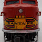 Lionel 220 Vintage O Santa Fe Powered Diesel Locomotive VG