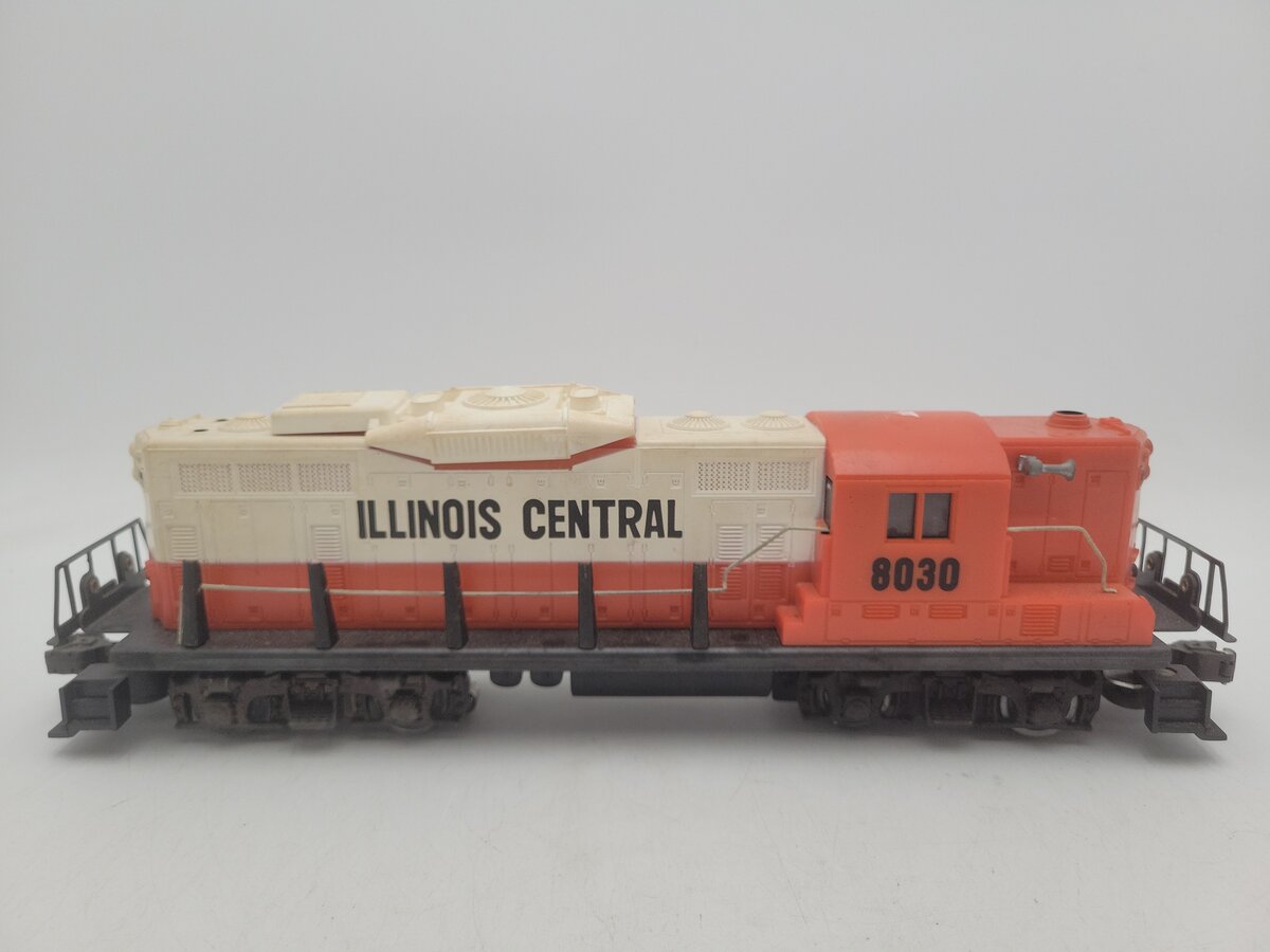 Lionel 6-8030 O Gauge Illinois Central GP-9 Diesel Locomotive #8030 VG