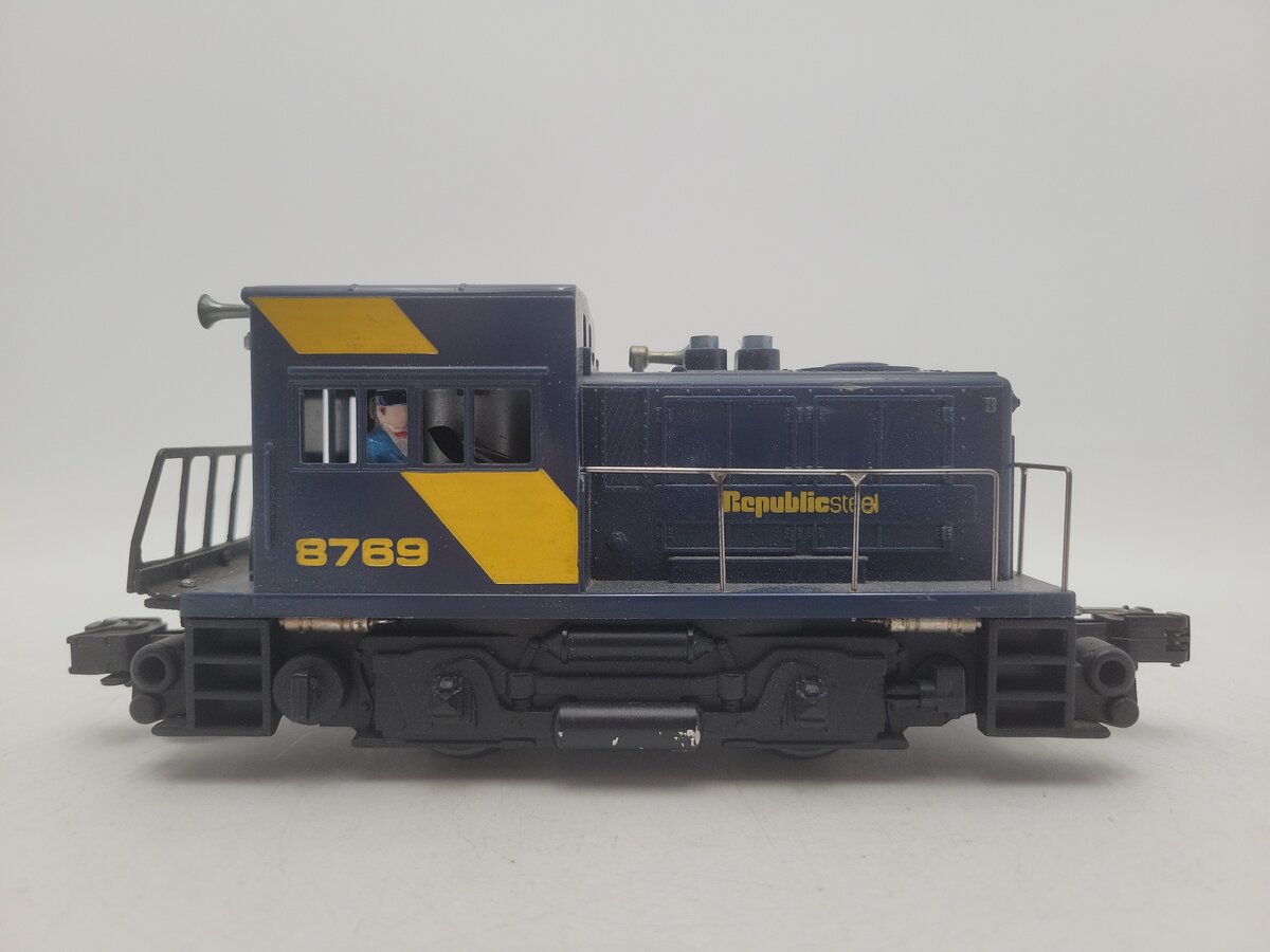 Lionel 6-8769 O Gauge Republic Steel Diesel Locomotive VG