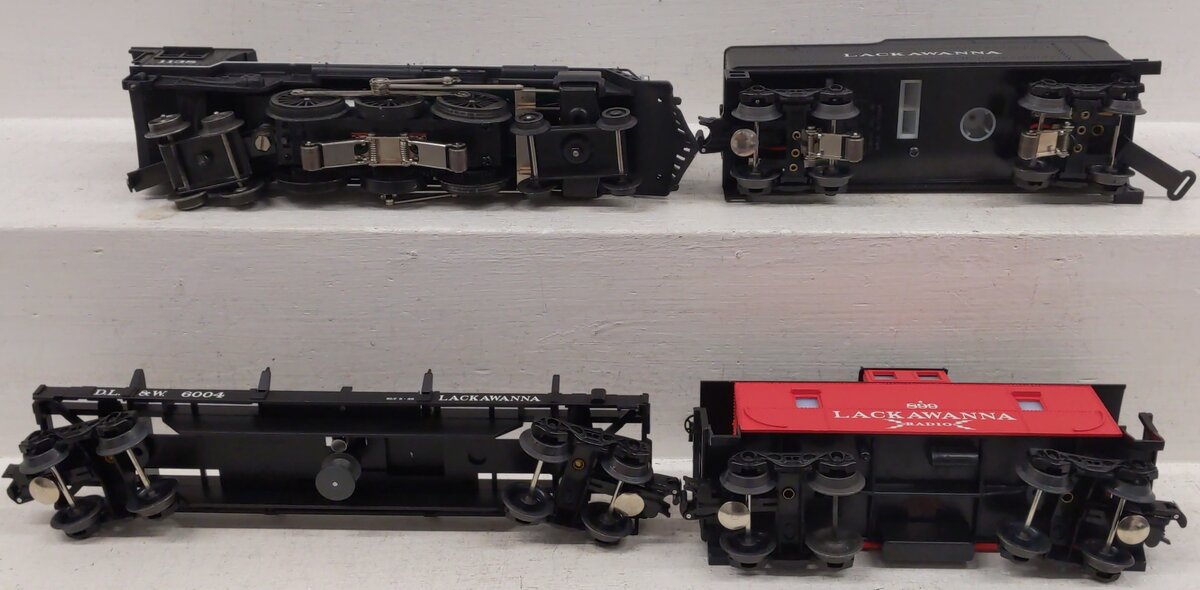 K-Line K-1502 O Gauge Lackawanna Steam Freight Set #1138 VG