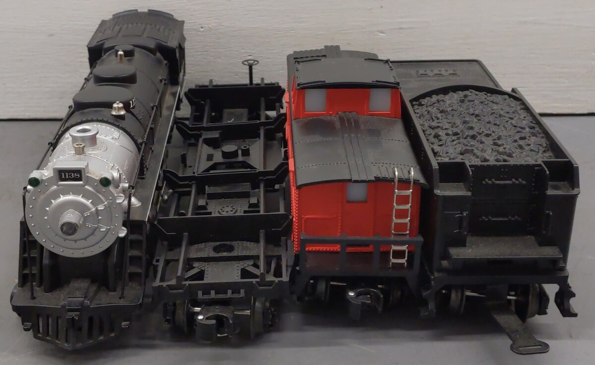 K-Line K-1502 O Gauge Lackawanna Steam Freight Set #1138 VG