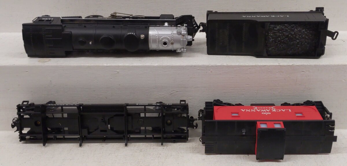 K-Line K-1502 O Gauge Lackawanna Steam Freight Set #1138 VG