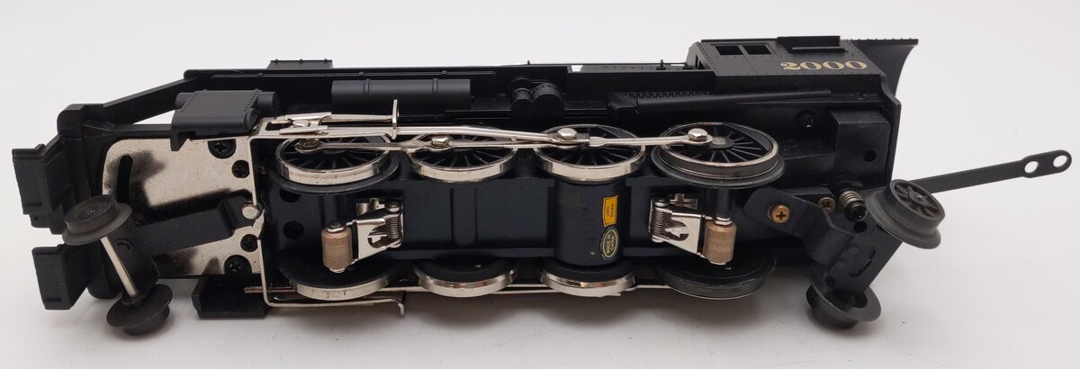 MTH O Gauge Christmas Express 2-8-0 Steam Locomotive #2000 EX