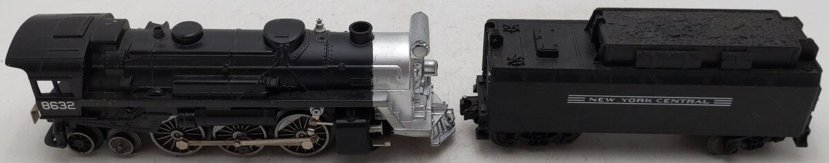Lionel 6-8632 O Gauge New York Central 4-4-4 Steam Locomotive and Tender #8632