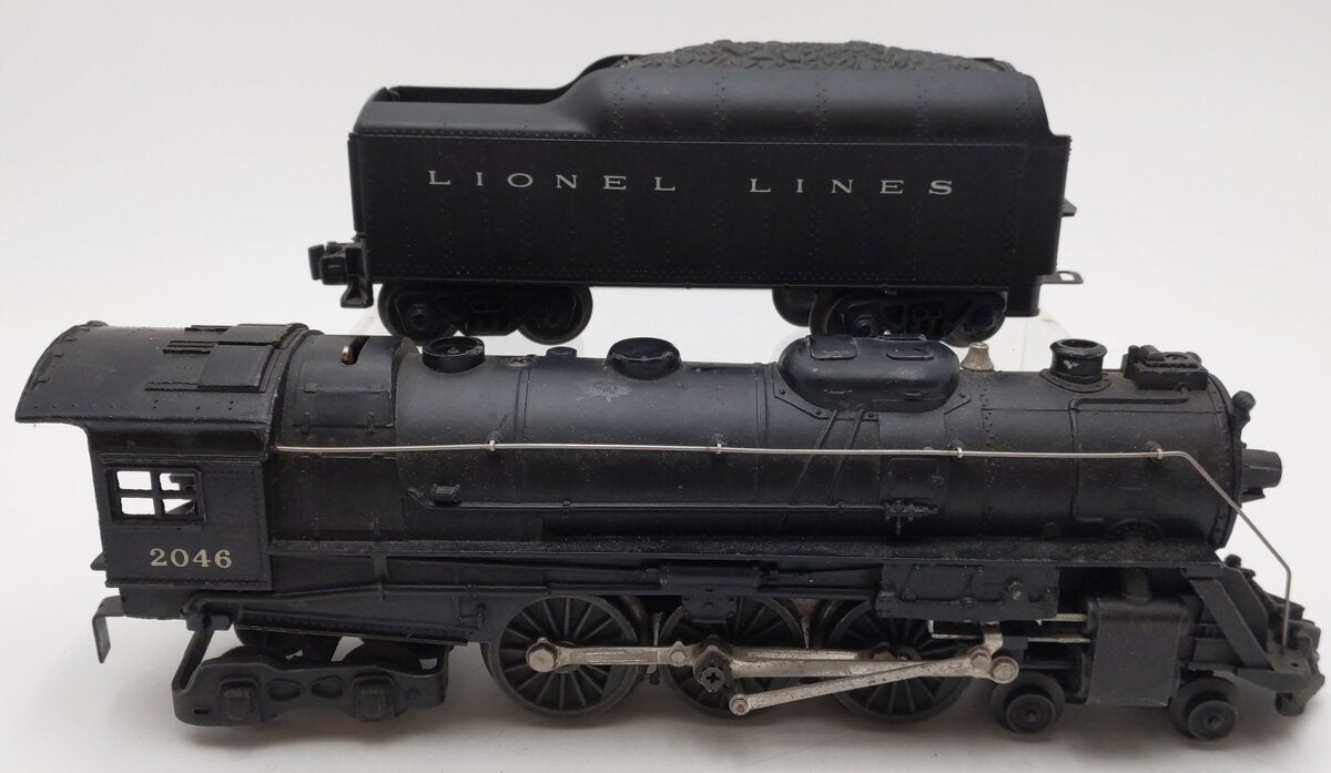 Lionel 2046 Vintage O 4-6-4 Steam Locomotive W/ 242 Tender #2046 VG