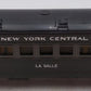 Lionel 6-16019 O Gauge New York Central "La Salle" Vista Dome Passenger Car VG