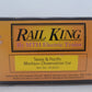 MTH 30-6223 O Gauge Texas & Pacific Madison Observation Car #1302 EX/Box
