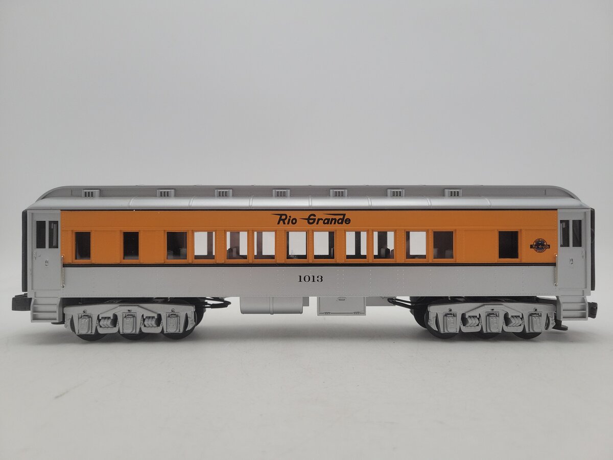 MTH 30-6230S O Denver & Rio Grande Madison Lighted Passenger Car #1013 EX/Box