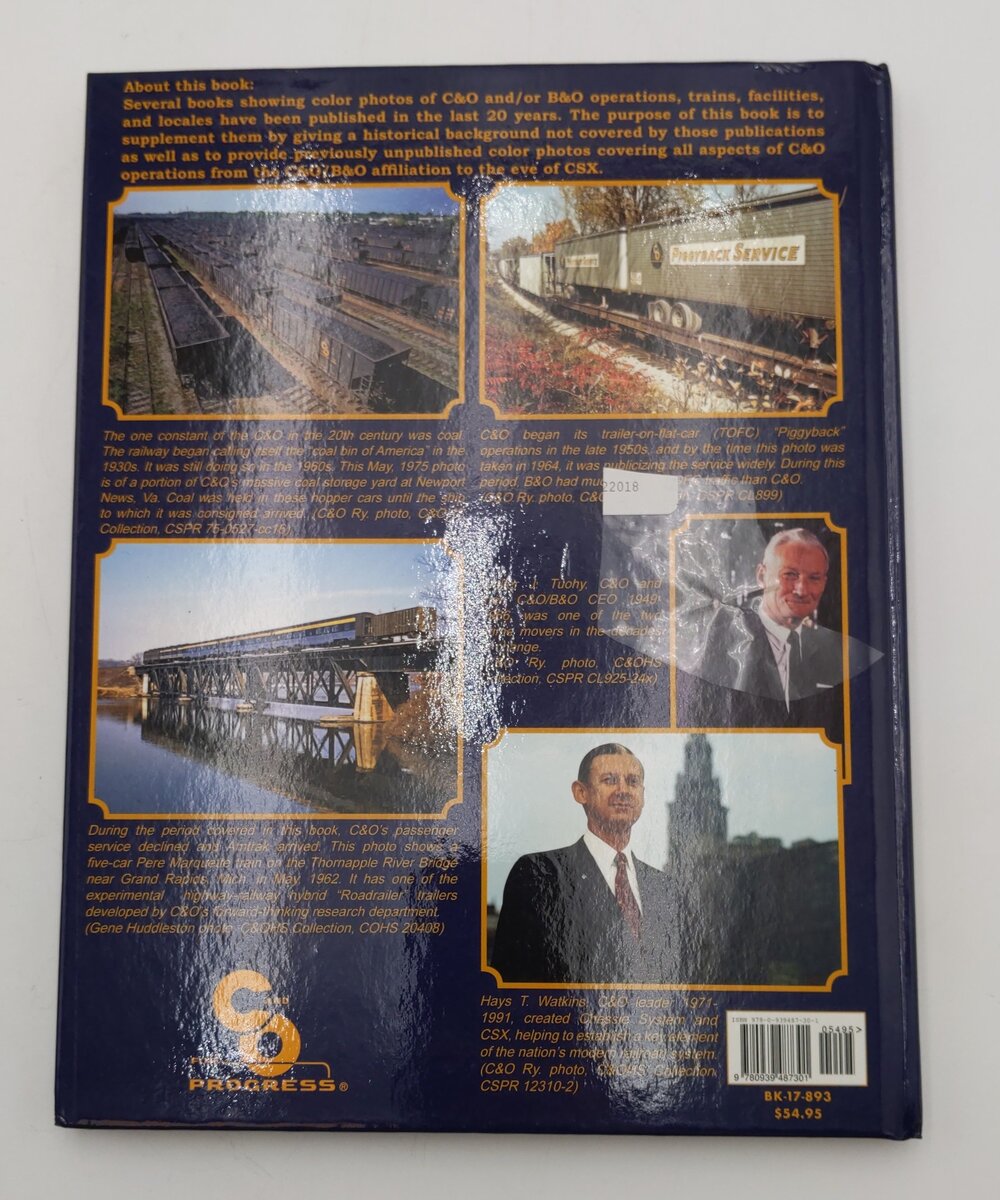 Chesapeake & Ohio The Decades Of Change 1961-81 In Color Hardcover Book EX