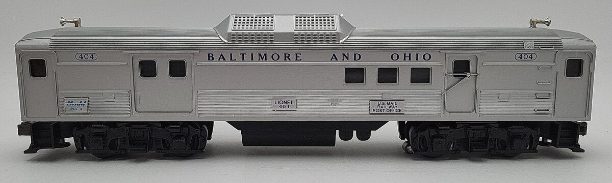 Lionel 6-38311 O Gauge Budd RDC Commuter Baggage Train #404 LN/Box