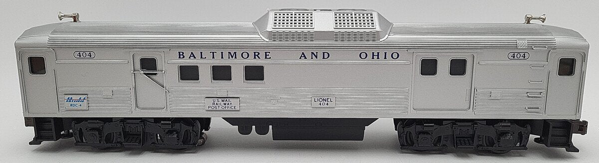 Lionel 6-38311 O Gauge Budd RDC Commuter Baggage Train #404 LN/Box