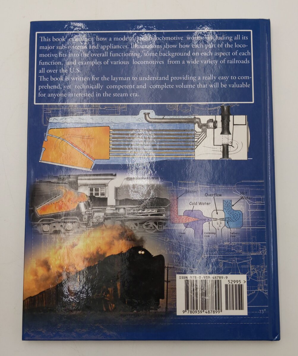 How A Steam Locomotive Works Hardcover Book By Karen Parker EX
