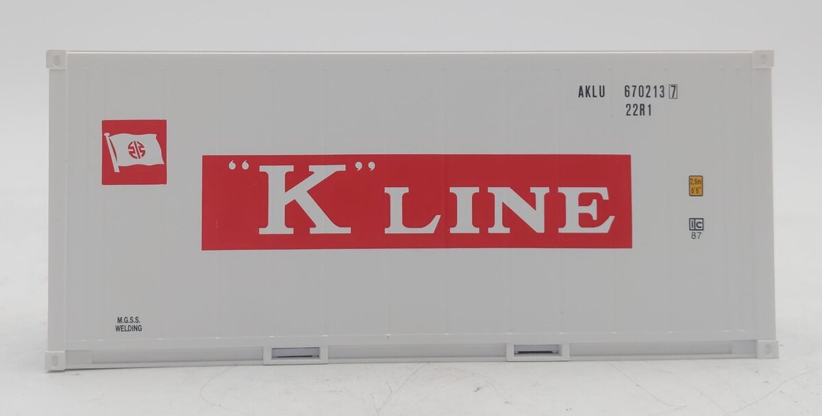 Atlas 3002233-3 O K-Line 20' Refrigerated Container #6702137 NIB