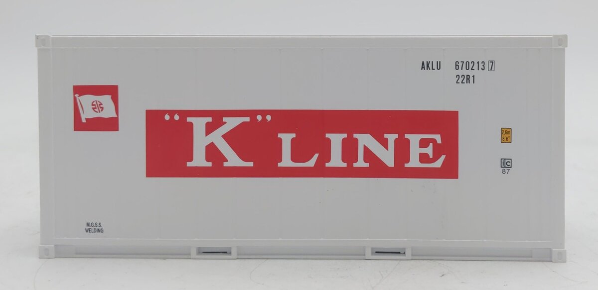 Atlas 3002233-3 O K-Line 20' Refrigerated Container #6702137 NIB