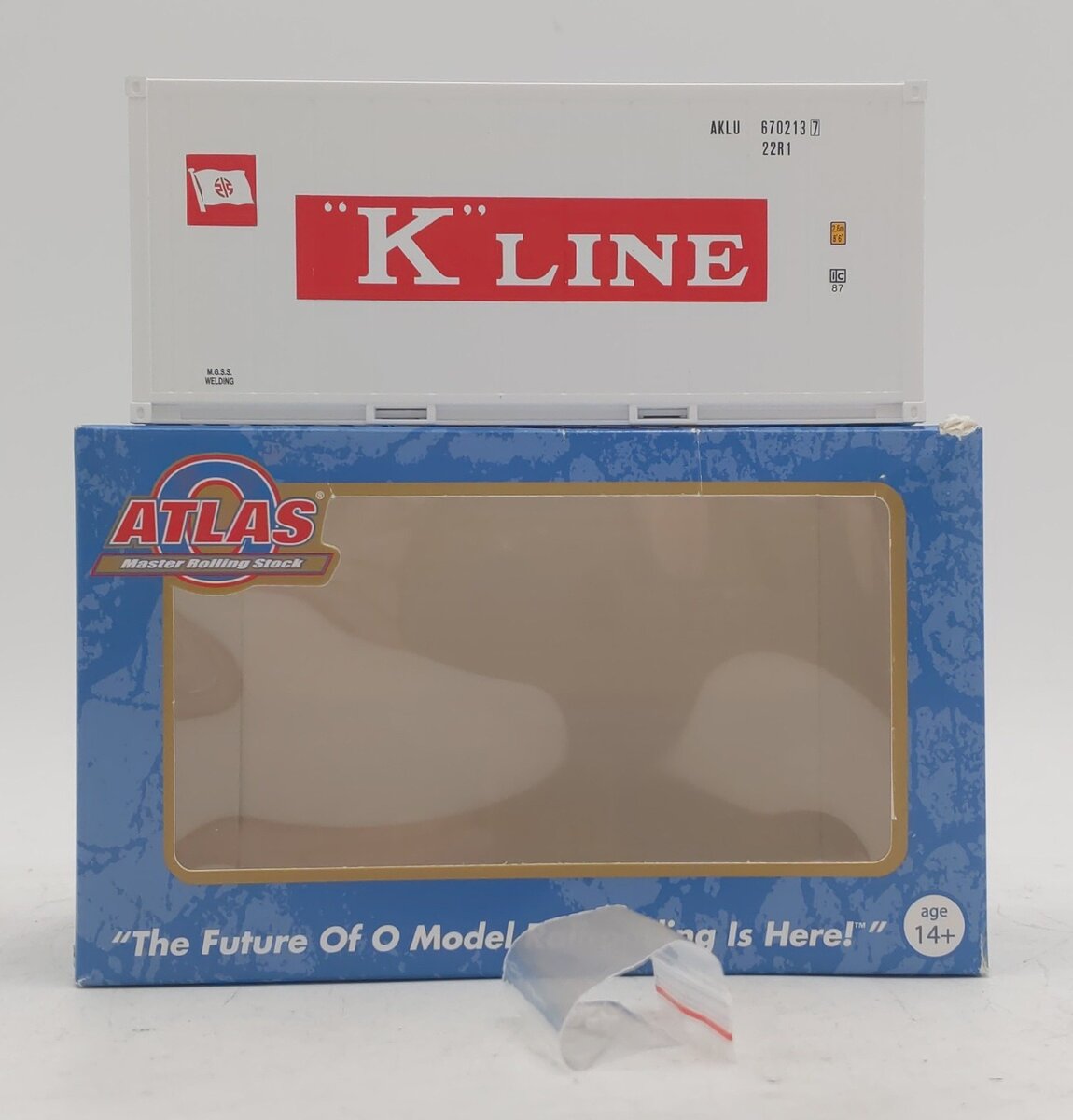 Atlas 3002233-3 O K-Line 20' Refrigerated Container #6702137 NIB