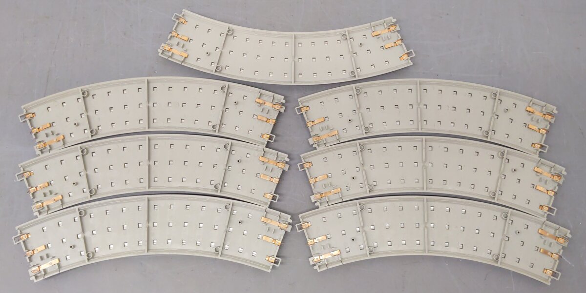 MTH Assorted Standard Gauge Realtrax Straight/Curved Tracks w/ Lock-on [19] EX