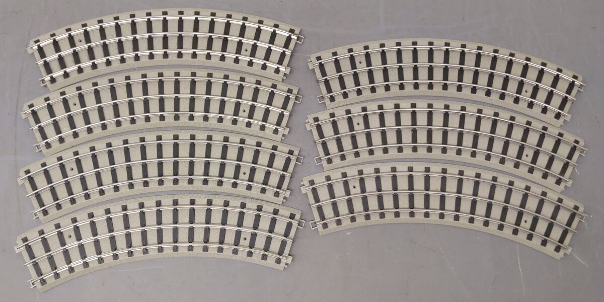 MTH Assorted Standard Gauge Realtrax Straight/Curved Tracks w/ Lock-on [19] EX