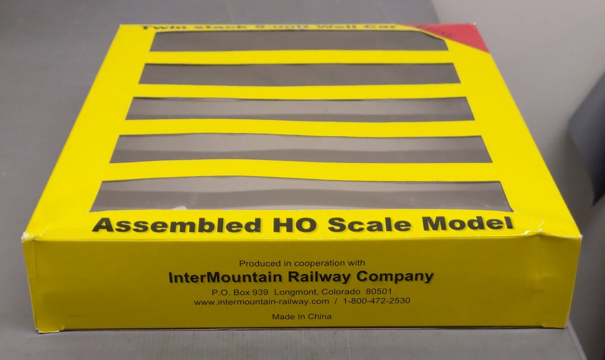 InterMountain 47607-2 HO Scale SOO Line Twin-Stack Well 5 Car Set LN/Box