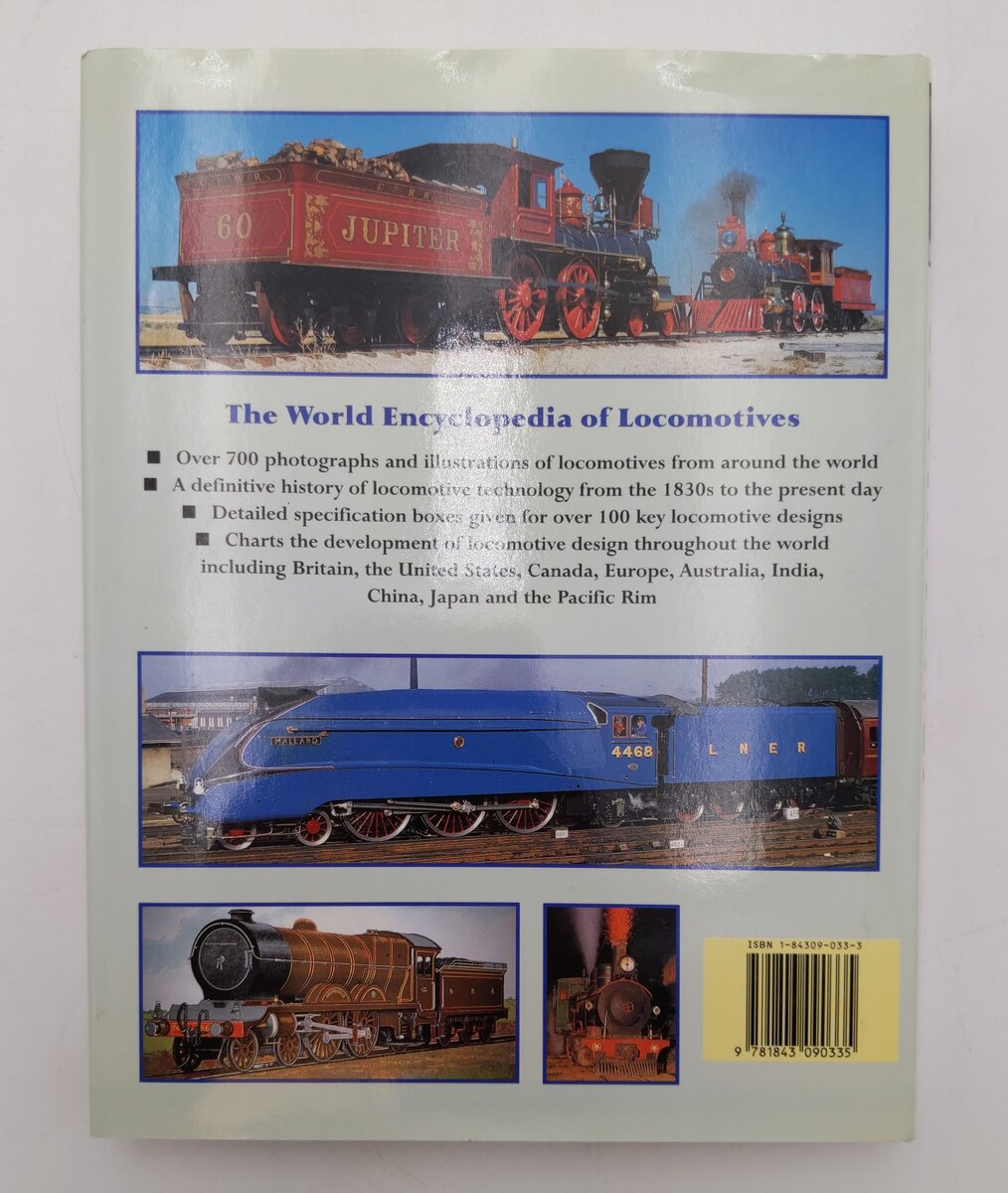 The World Encyclopedia Of Locomotives Hardcover Book By Colin Garratt EX