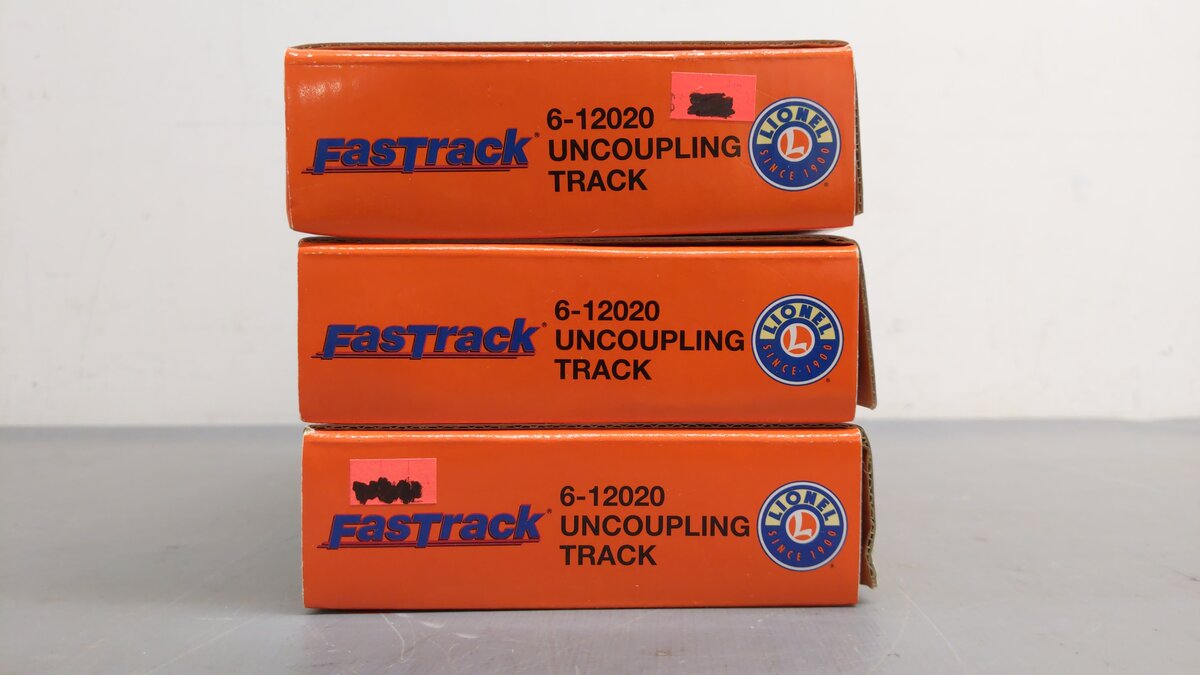 Lionel 6-12020 O FasTrack Uncoupling Track [3] EX/Box
