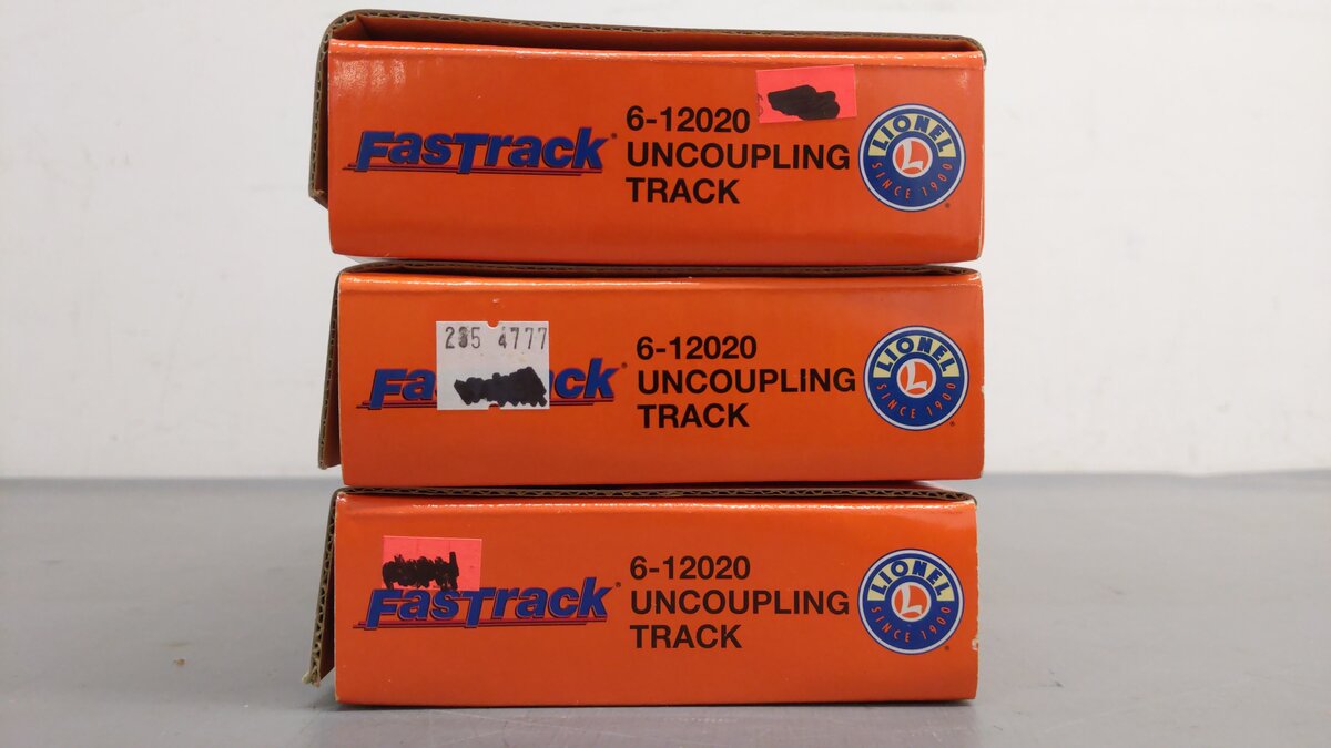 Lionel 6-12020 O FasTrack Uncoupling Track [3] EX/Box