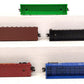 Lionel & Other O Gauge Assorted Freight Cars: 6-9140, 6-17501, 6-26460, 9020 [5] VG