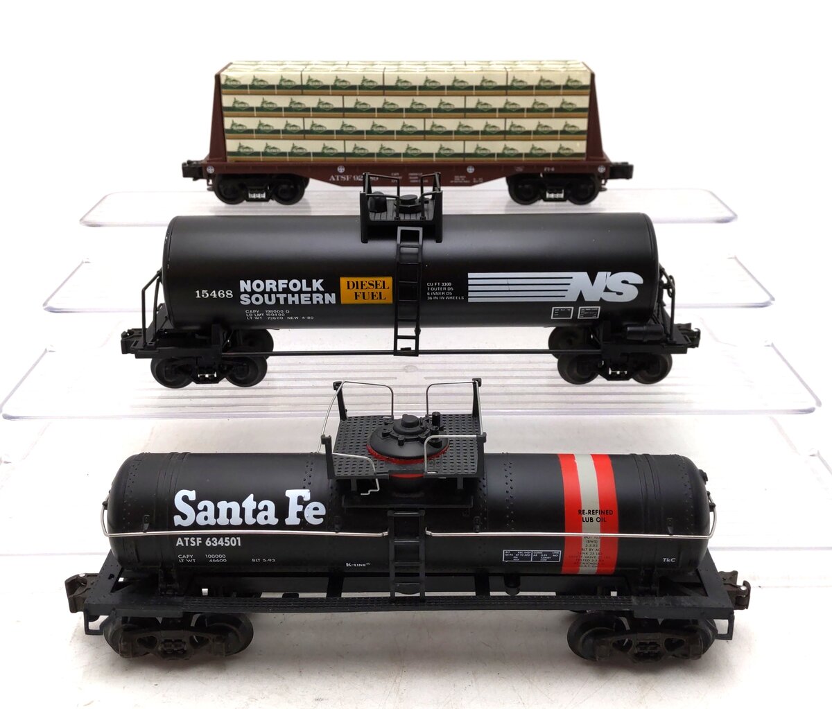 Atlas & Other O Gauge Assorted Freight Car: 1606-6, K634501 [3] EX