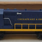 Lionel 2365 Vintage O Chesapeake & Ohio GP-7 Powered Diesel Locomotive EX/Box