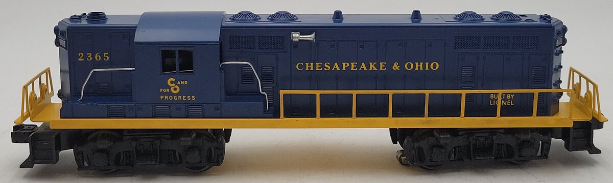 Lionel 2365 Vintage O Chesapeake & Ohio GP-7 Powered Diesel Locomotive EX/Box