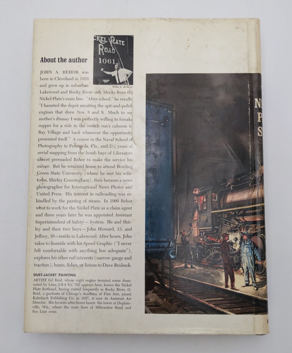The Nickel Plate Story Hardcover Book By John A. Rehor EX