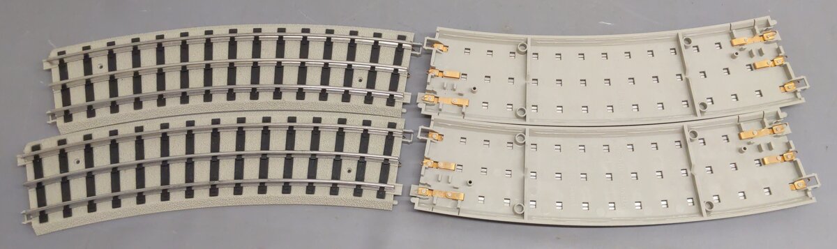 MTH Assorted Standard Gauge Realtrax Straight/Curved Tracks w/ Lock-on [19] EX