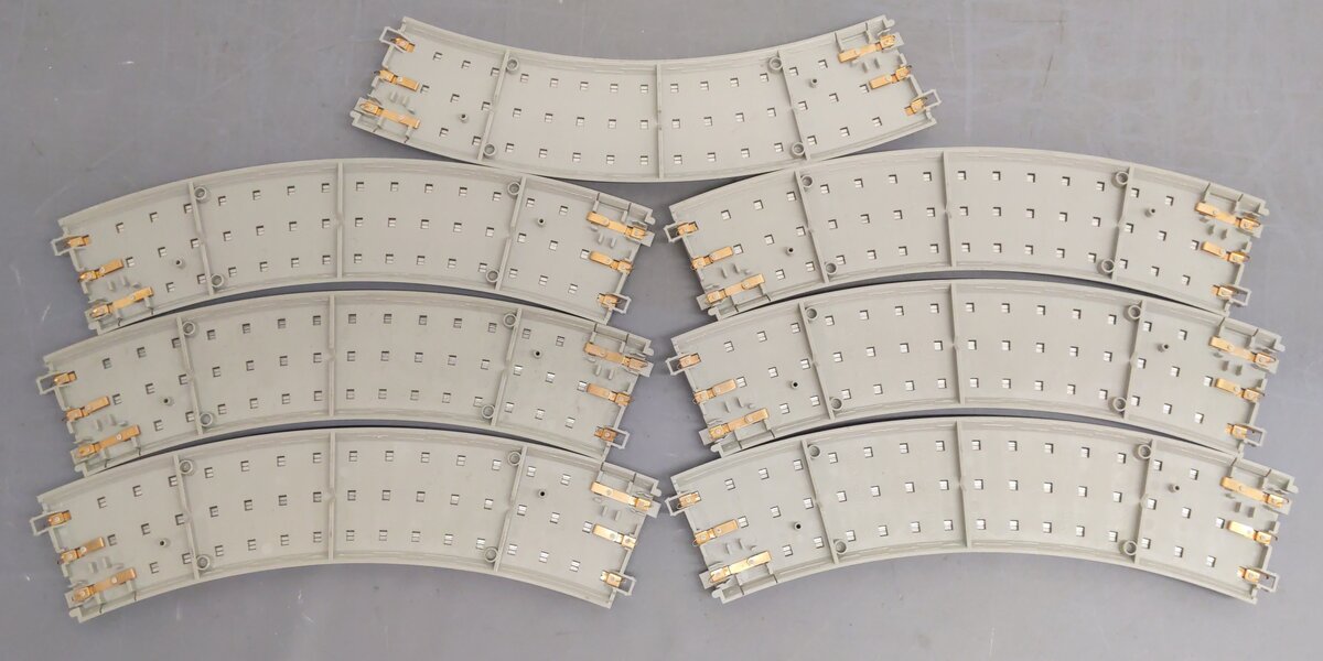 MTH Assorted Standard Gauge Realtrax Straight/Curved Tracks w/ Lock-on [19] EX