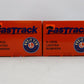 Lionel 6-12035 O FasTrack Lighted Bumpers [2] EX/Box