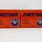 Lionel 6-12035 O FasTrack Lighted Bumpers [2] EX/Box