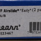Athearn 23467 N Scale BN "Early" 40' 2600 CF Airslide Hopper Car 2 Pack LN/Box