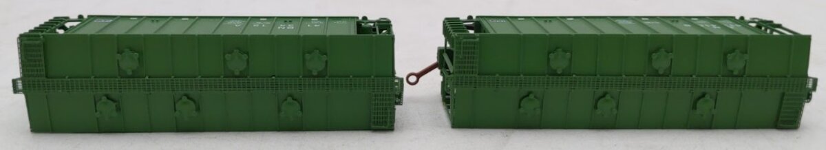 Athearn 23467 N Scale BN "Early" 40' 2600 CF Airslide Hopper Car 2 Pack LN/Box