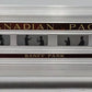 Lionel 2551 Vintage O Canadian Pacific Banff Park Aluminum Observation Car VG