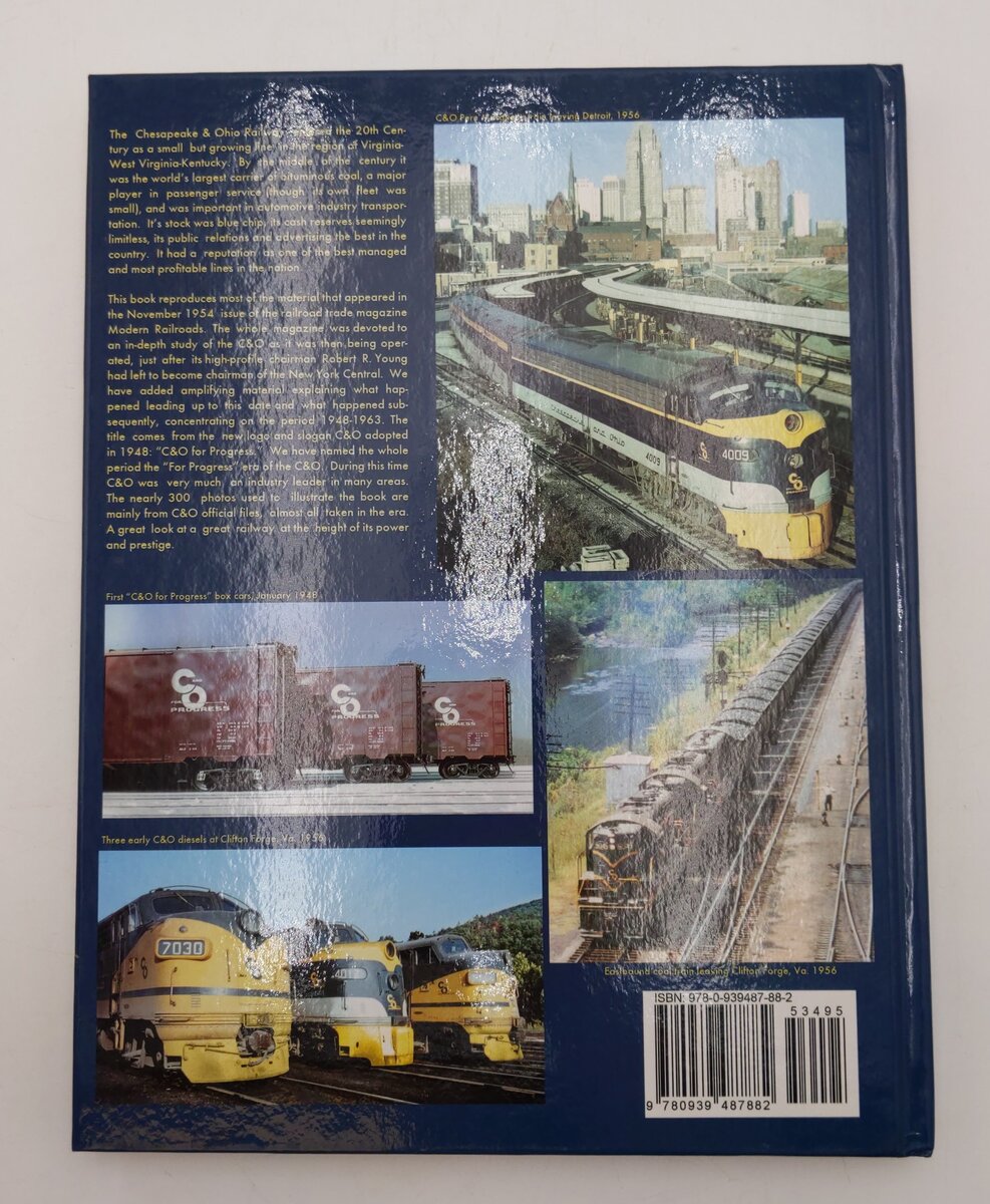 C & O Railway At Mid-Century Hardcover Book By Thomas W. Dixon Jr. EX