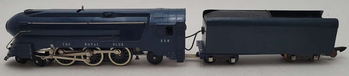 American Flyer 350 Vintage S The Royal Blue 4-6-2 Die-Cast Steam Locomotive