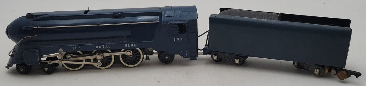 American Flyer 350 Vintage S The Royal Blue 4-6-2 Die-Cast Steam Locomotive